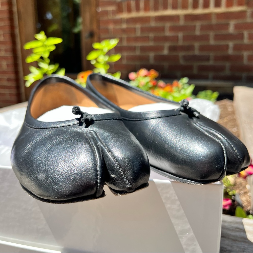 Maison Margiela Women's Tabi Ballet Flats - Size EU37.5/US7 - Picture 7 of 9